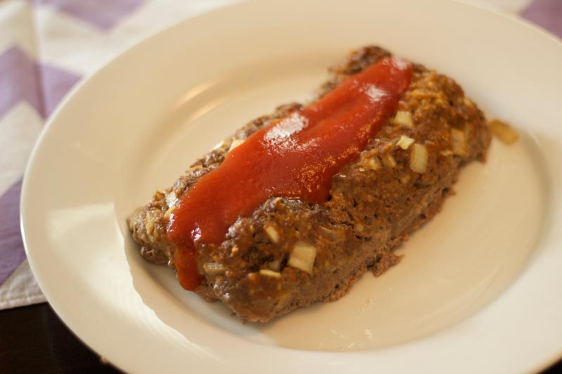 Steak Sauce Meatloaf Simple Low Carb WLS Recipe