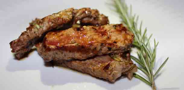 Rosemary Steak Strips. Low carb and weight loss surgery friendly!