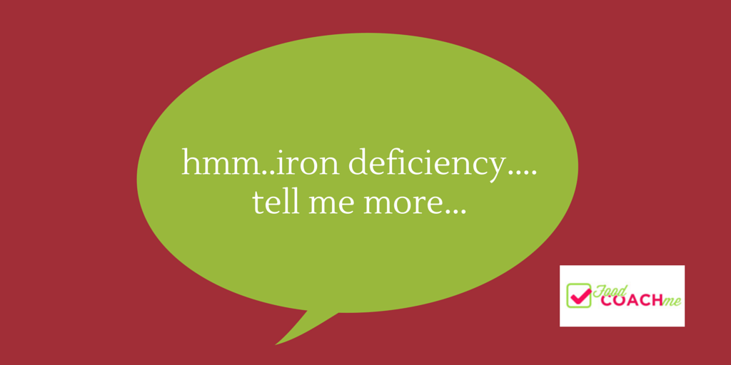 Iron Deficiency, Tell Me More // Bariatric Dietitian // Food Coach me