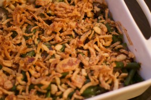 Reduced Fat Green Bean and Mushroom Casserole. Taste as good as the real thing!