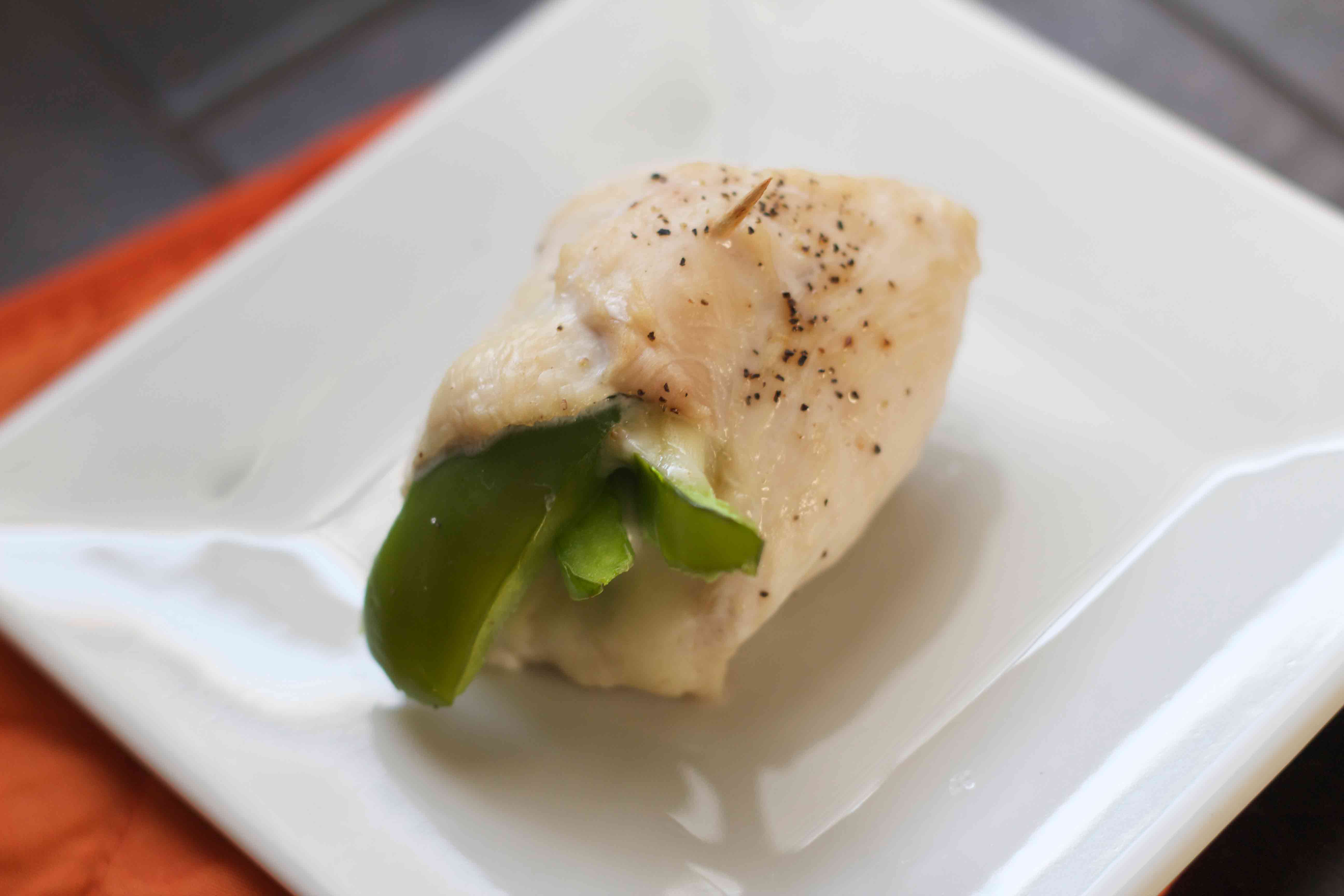 Pepper and Pepperjack Stuffed Chicken. 3 Ingredients to a delicious and low-carb dinner! Weight loss surgery approved!