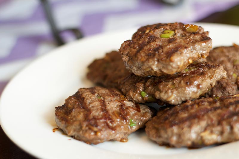 Low Carb Teriyaki Burger - great for weight loss surgery patients! 